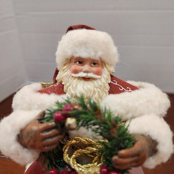 Thomas Kinkade OLD WORLD CHRISTMAS JOURNEY'S END 8" Santa Claus Figurine 37335 - Picture 5 of 10